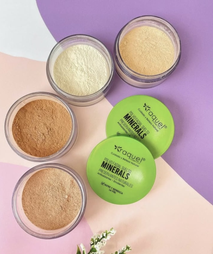 Polvo suelto Raquel Cosmetics