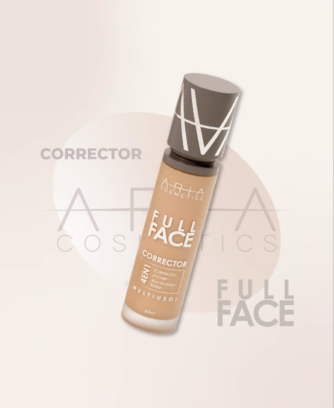 Corrector 4 en 1 mate Aria COSMETICS 