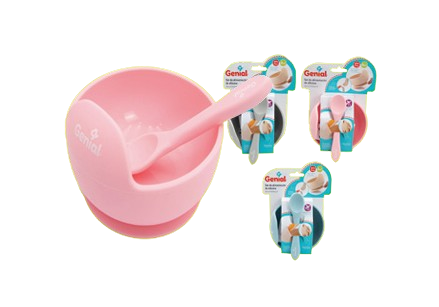 Juego de plato de cuchara para bebé