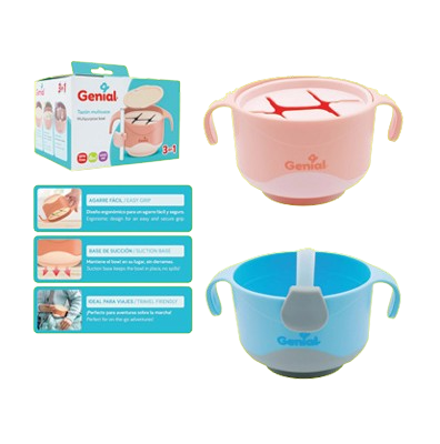 Tazón para merienda (3 en 1)