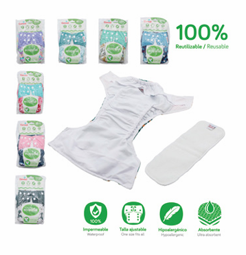 Pañal ecológico + inserto
