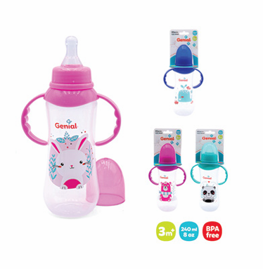 Tetero doble asa (8oz.)