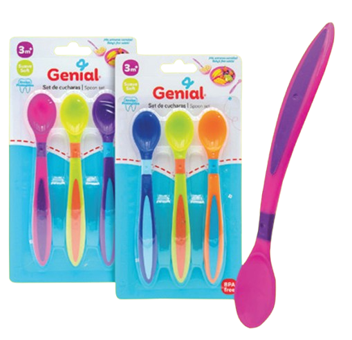 Cucharas para bebé (3pzas)