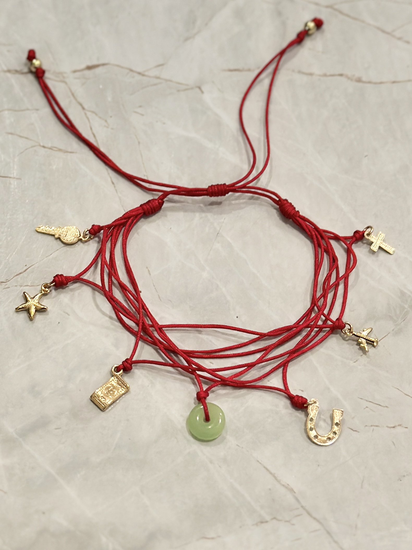 Pulsera de los deseos multi dije