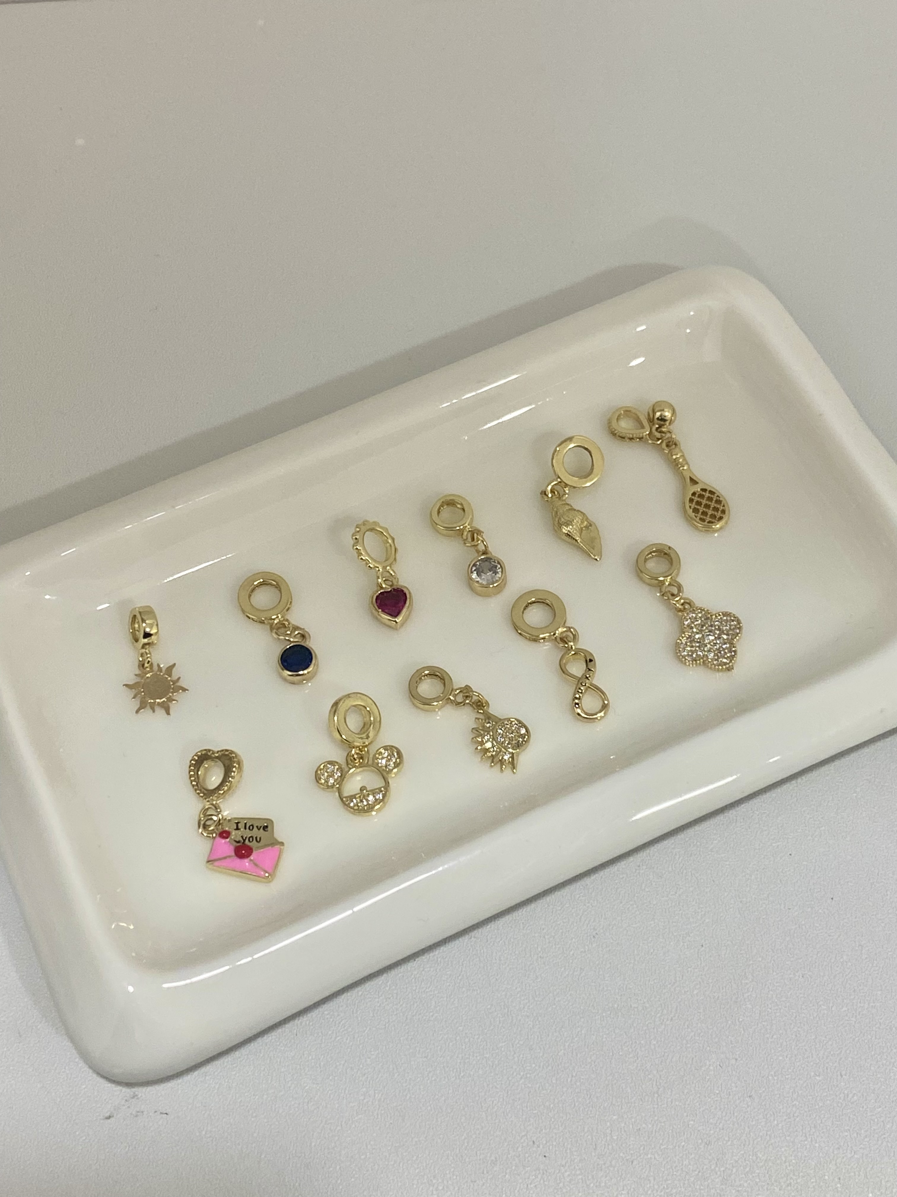 Charms para pulseras Pandoras 