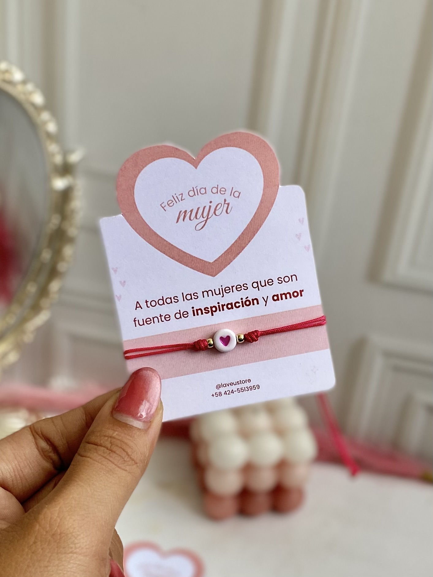 Pulseras para regalos x 6 unidades