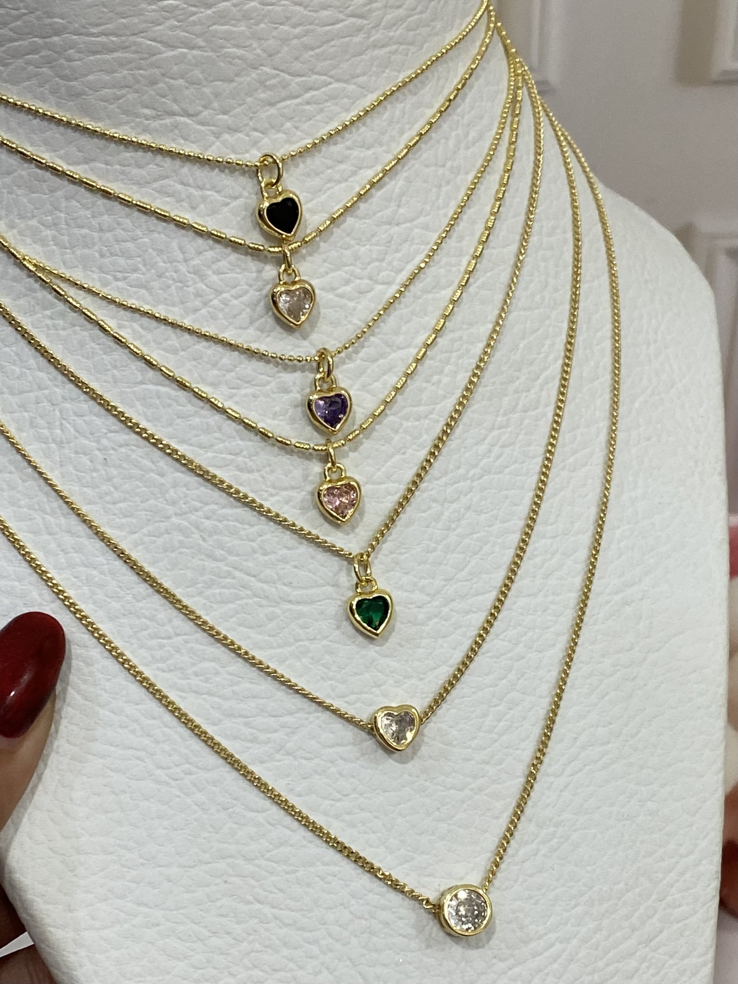 Collares minimalistas 