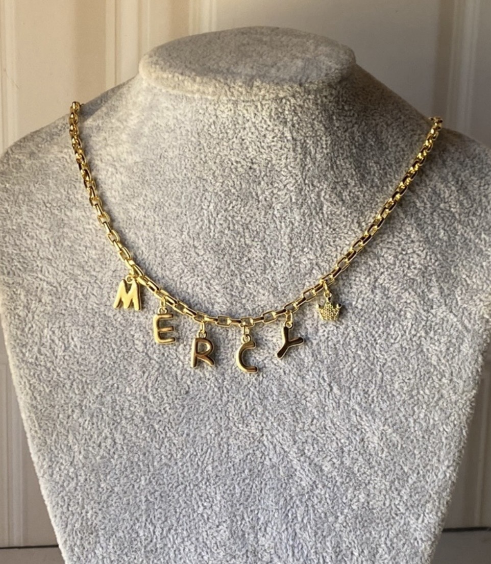 Collar iniciales 