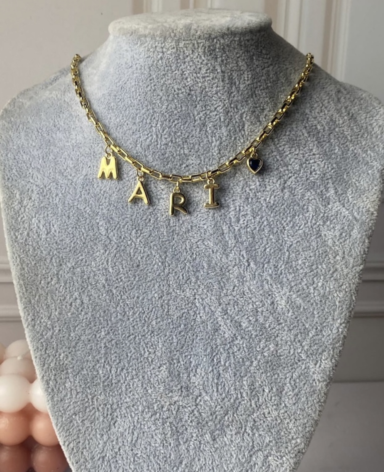 Collar iniciales  7