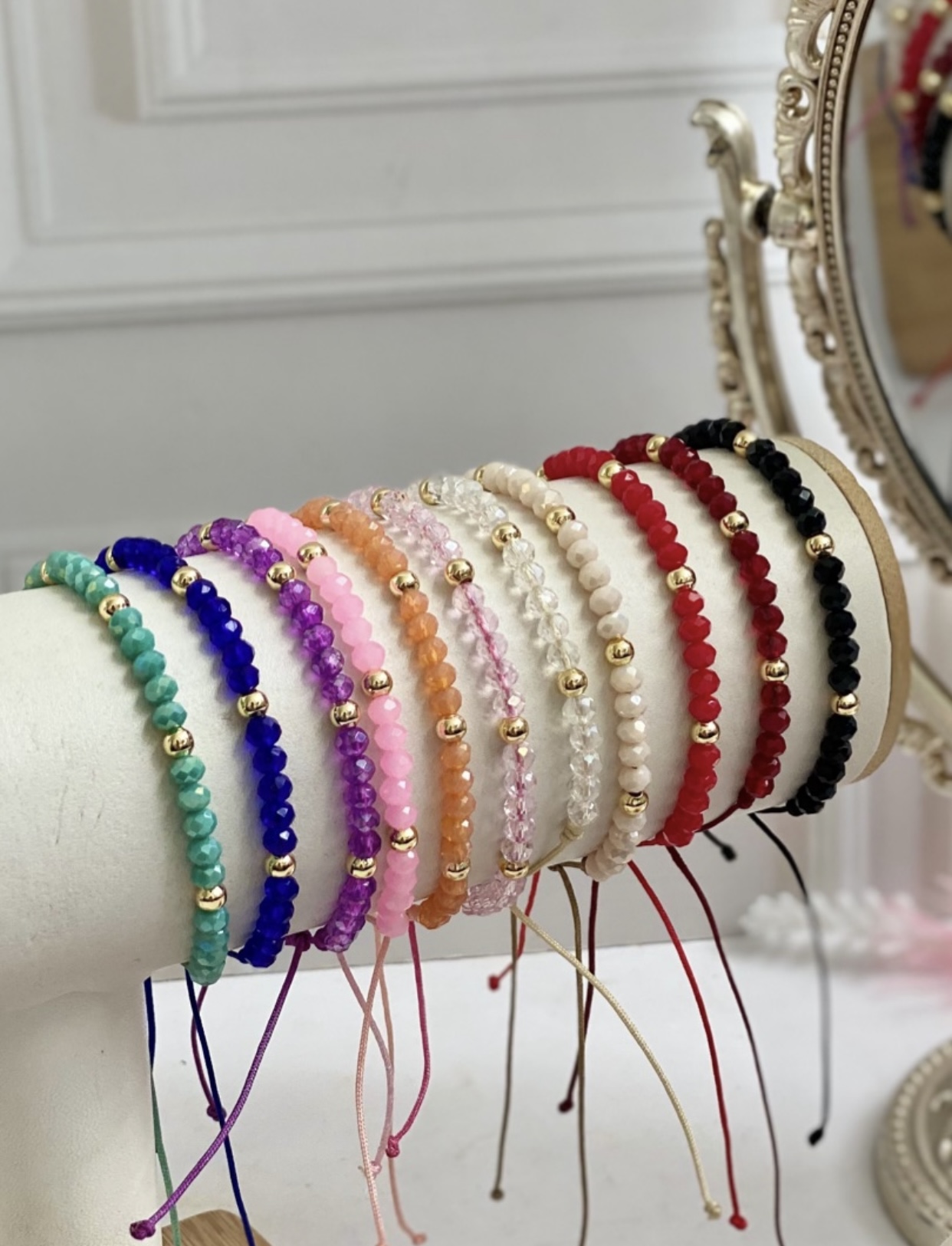 Pulseras cristal