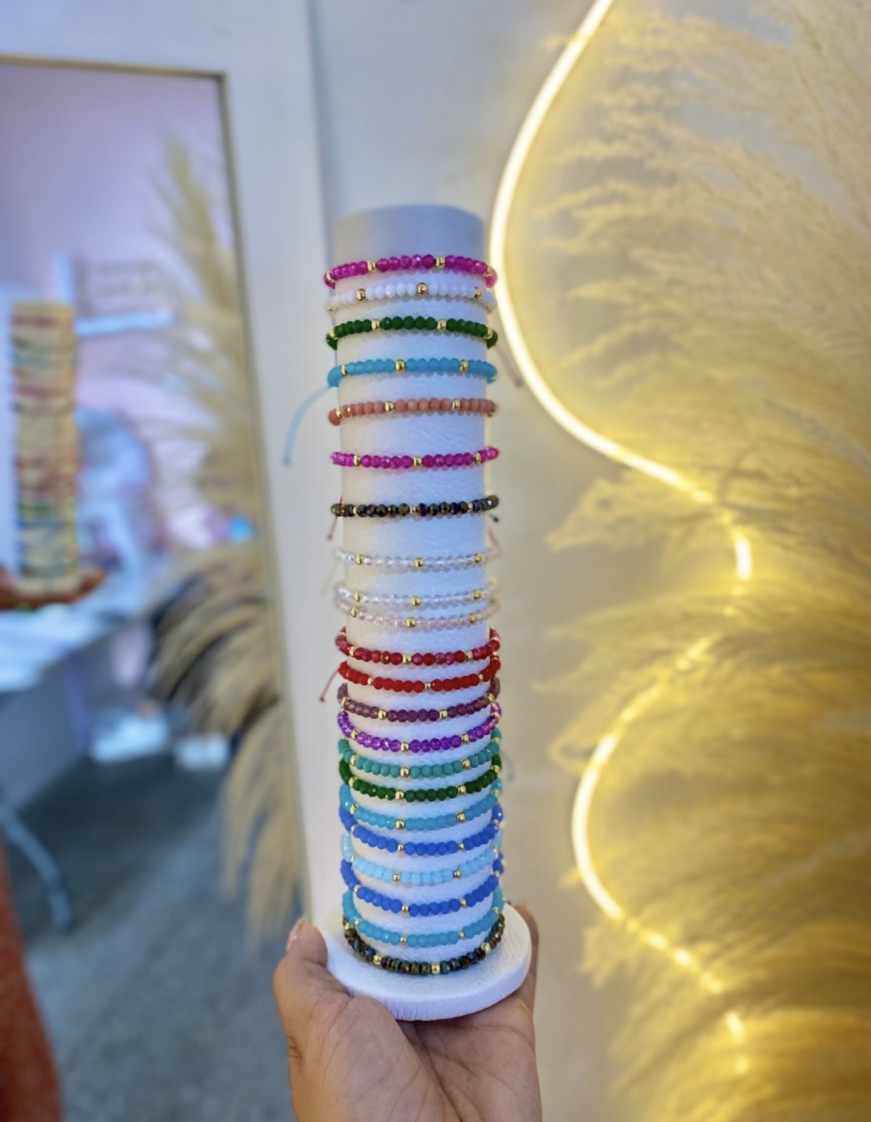 Pulseras cristal 2