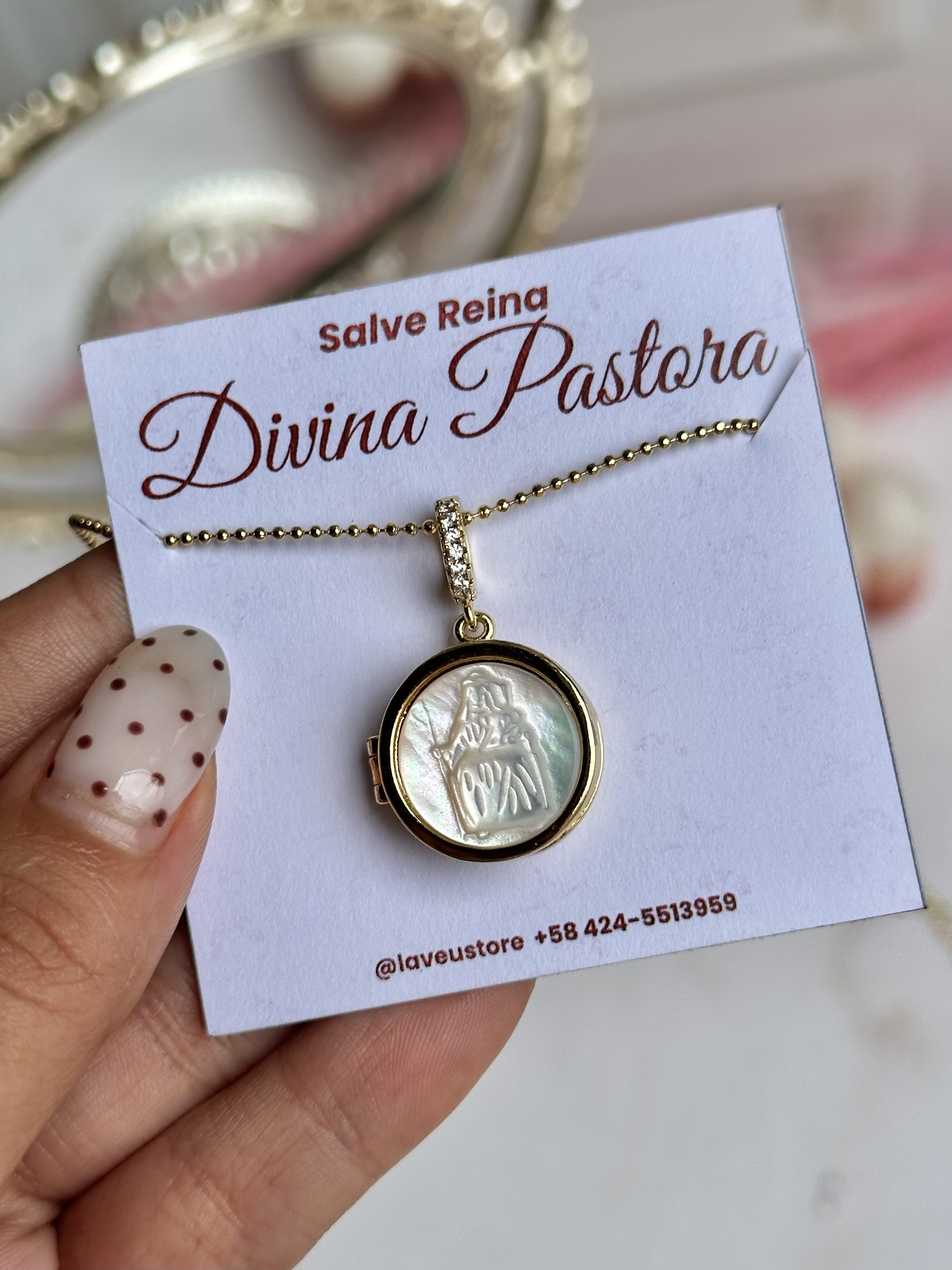 Relicario Divina Pastora 