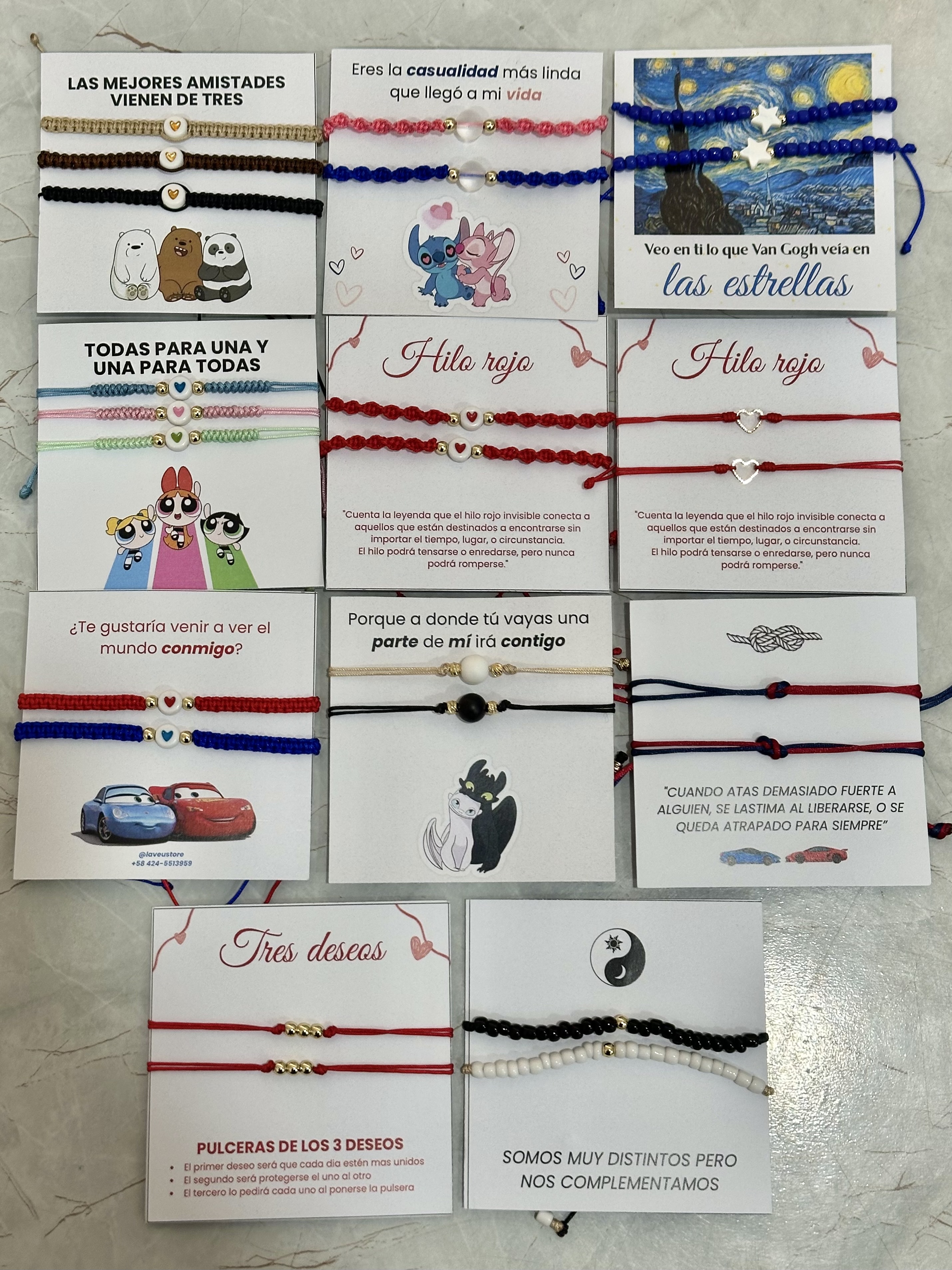 Box emprendedora pulseras para compartir 