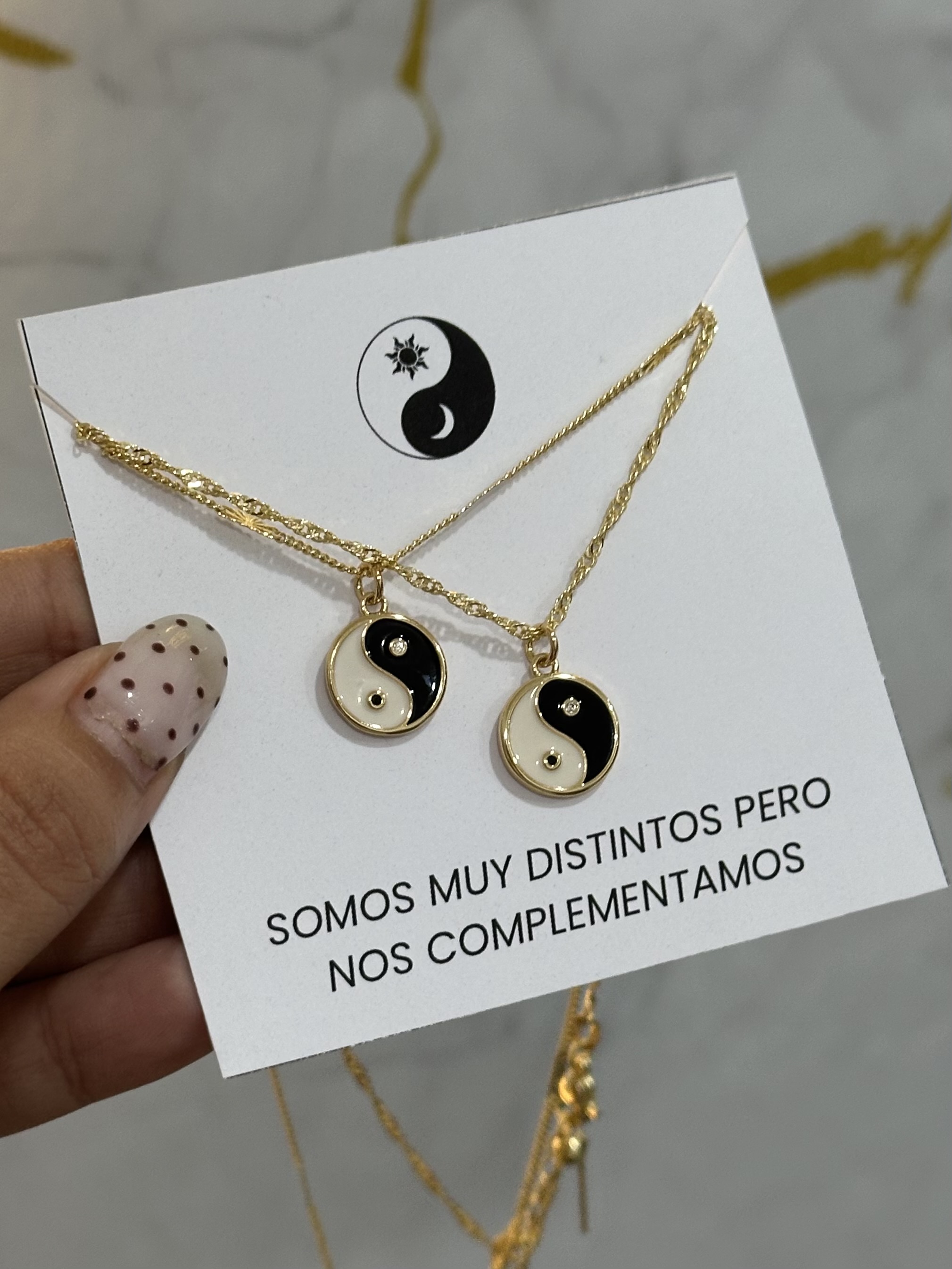 Collares Ying Yang 
