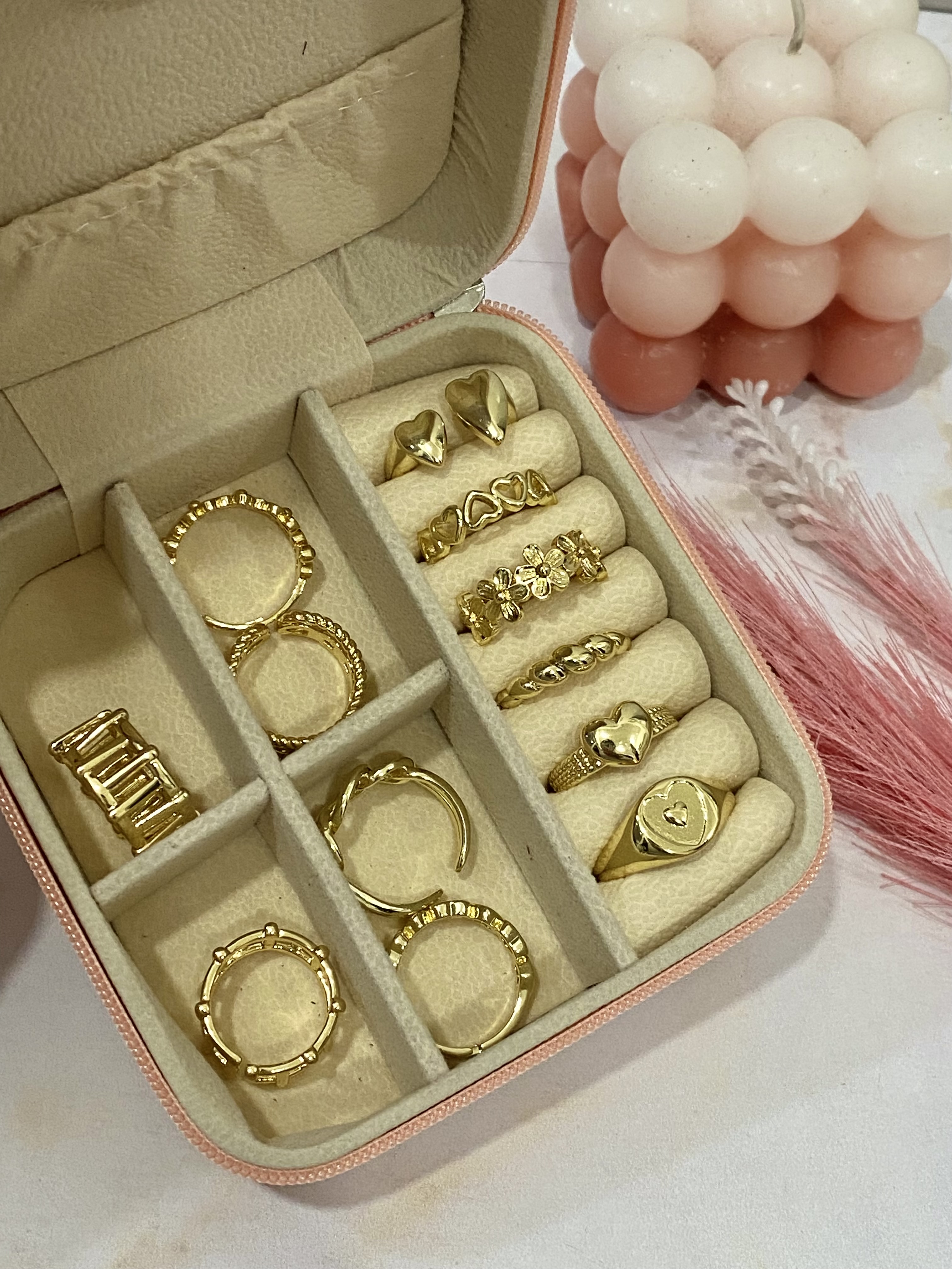 Anillos lisos ajustables 