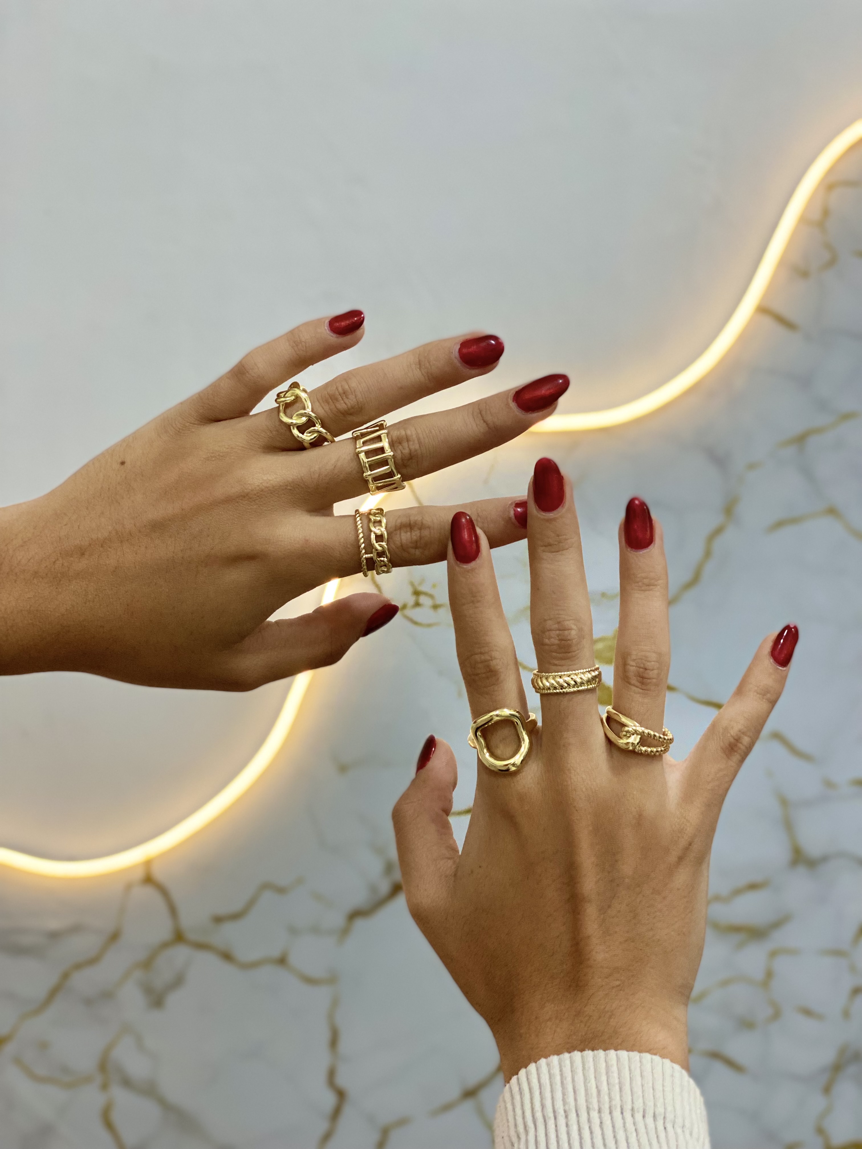 Anillos lisos ajustables  3