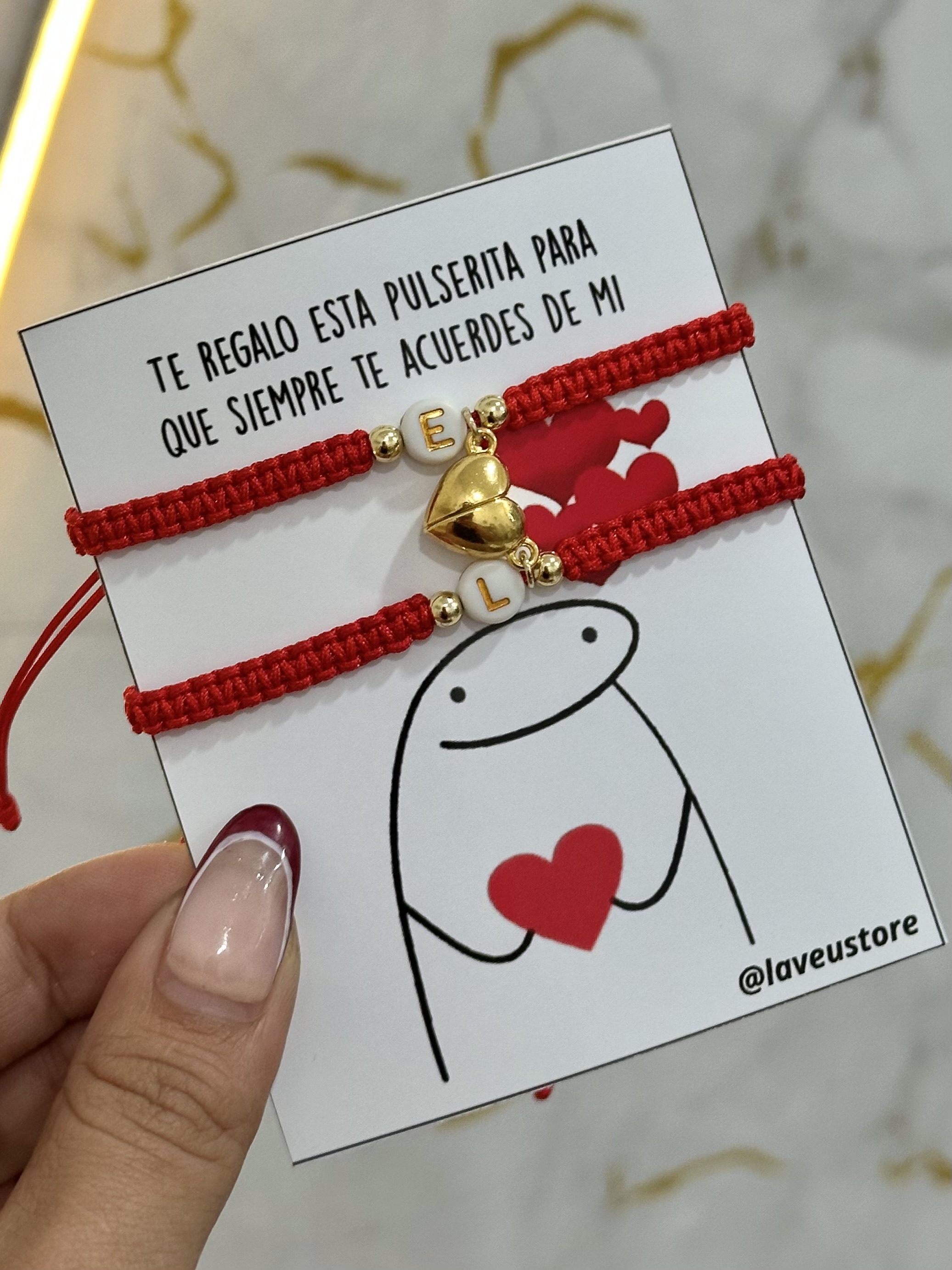 Pulsera iman tejidas