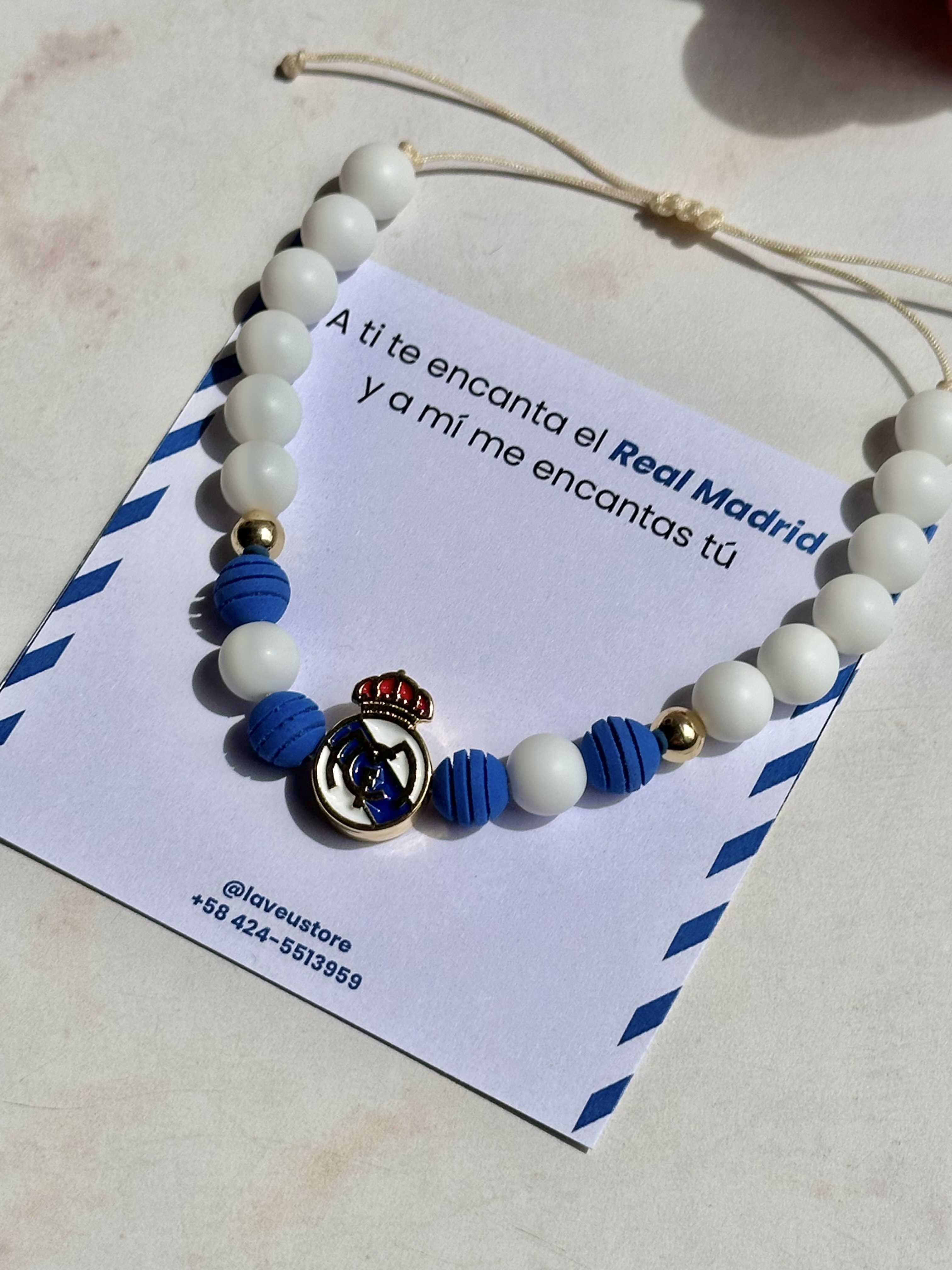Pulsera Real Madrid y Barcelona 3