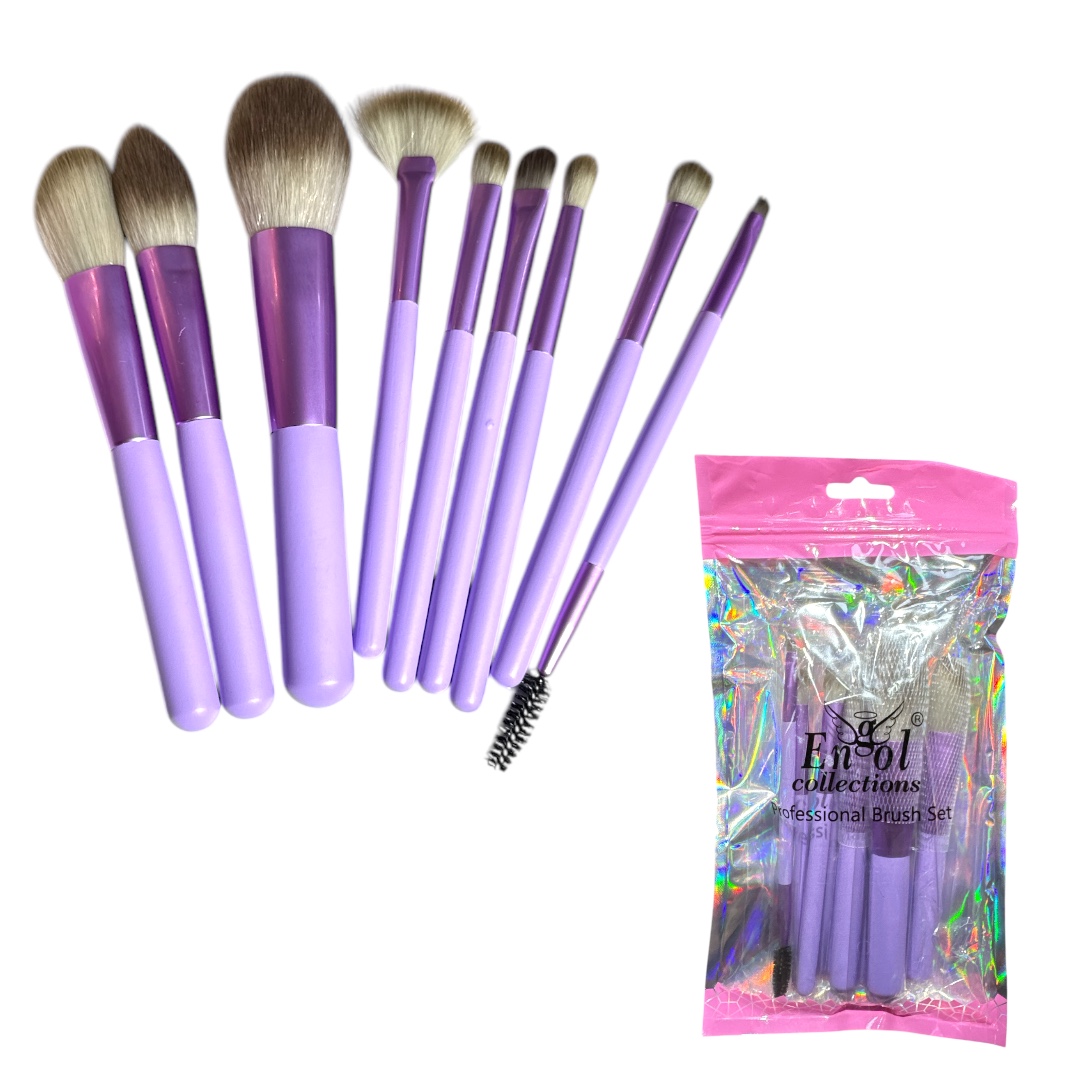 Set de brochas morado Engol