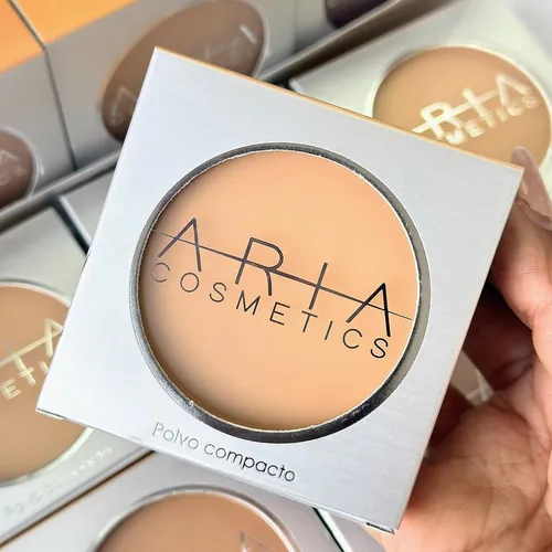 Polvo compacto Aria Cosmetics 