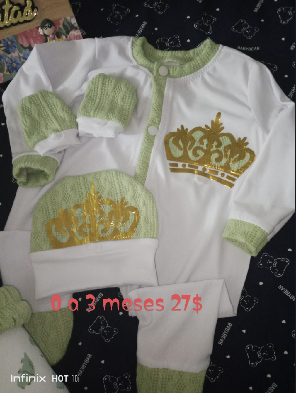 Salidas de clínica de 0 a 3 meses 27$